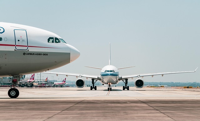 British Airways aircraft after diversion